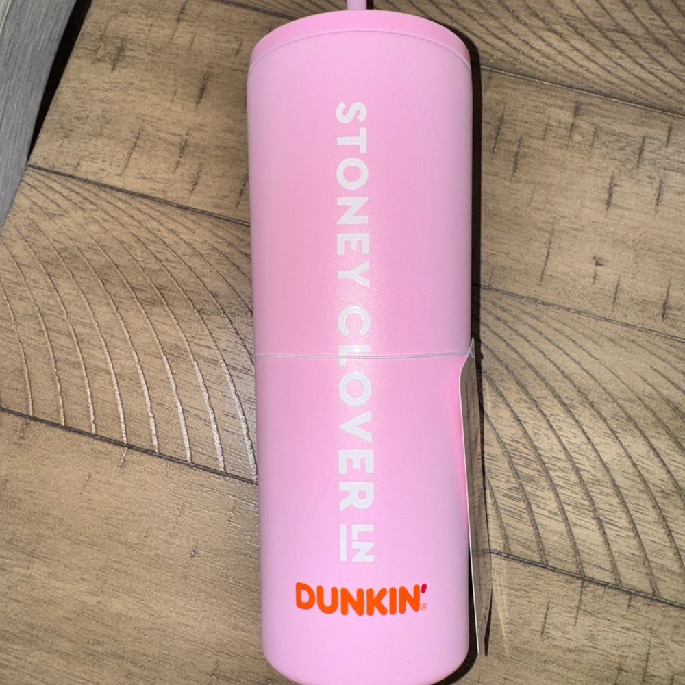 Stoney Clover Lane x Dunkin Summer Pink Tumbler - Picture 4 of 5